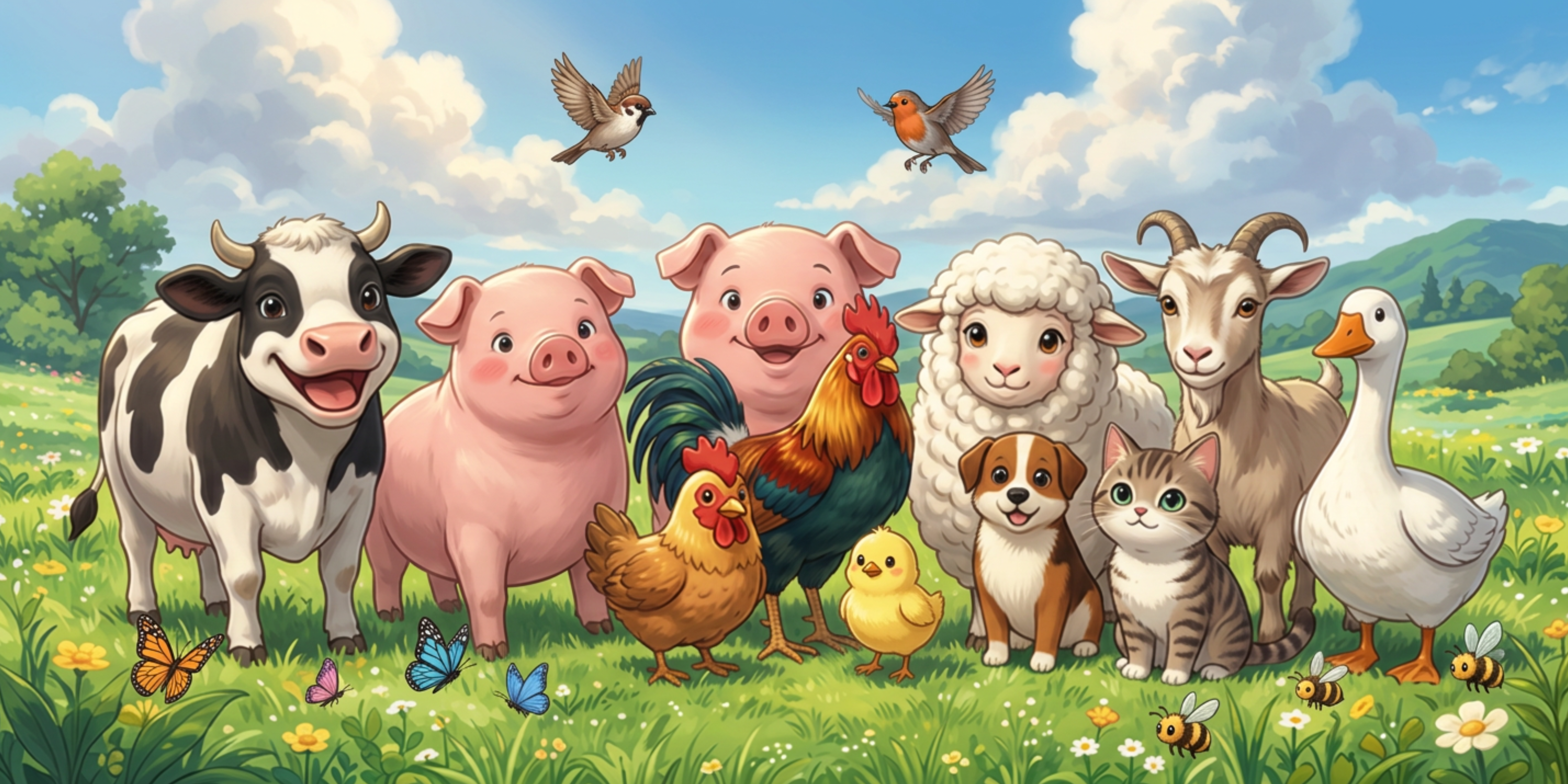 Tiere-Banner